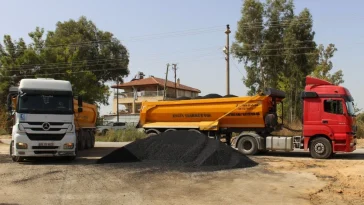 Manavgat’ta altyapı tamamlandı, yollar yenileniyor