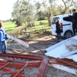 Manavgat’ta hasar tespit çalışması yapıldı