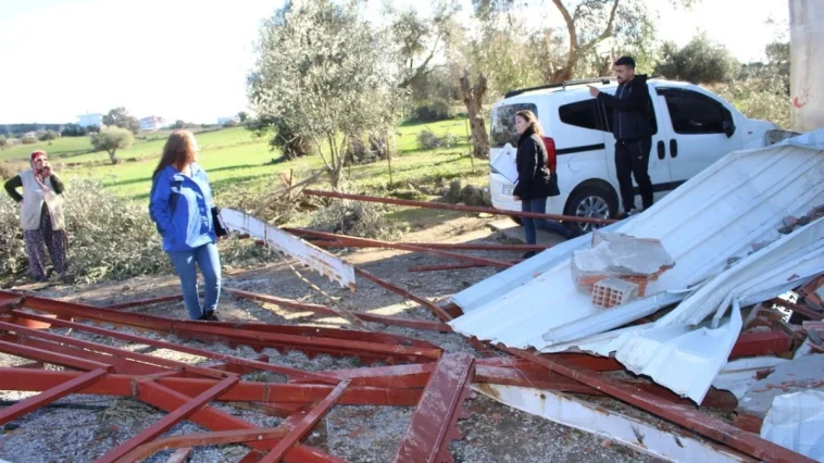Manavgat’ta hasar tespit çalışması yapıldı