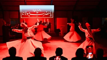 Muratpaşa'da 'Şeb-i Arus Mevlana'yı Anma Töreni' düzenlendi