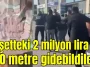Poşetteki 2 milyon lira ile 30 metre gidebildiler