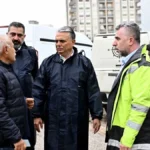 Sel baskınından zarar gören evlere Başkan Uysal’dan ziyaret