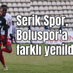 Serik Spor, Boluspor'a farklı yenildi: 1-4
