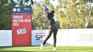Türkiye Golf Amatör Açık Şampiyonası'nda ilk gün tamamlandı