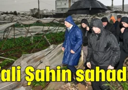 Vali Şahin sahada