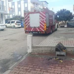 Yangın ihbarına gelen itfaiyeye evin içinde 'mangal' sürprizi