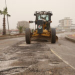 Kepez’de yağmur sonrası yollara hızlı müdahale