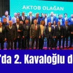 AKTOB'da 2. Kavaloğlu dönemi