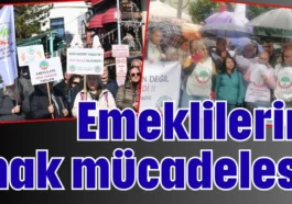 Antalya'da emeklilerin hak mücadelesi