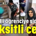 Antalya'da engelli öğrenciye şiddete taksitli ceza