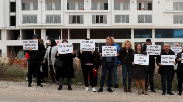 Antalya’da lüks konut projesinde teslim krizi