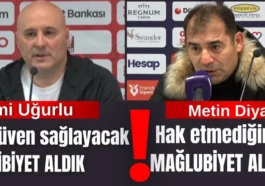 Antalyaspor - Gençlerbirliği maçının ardından teknik direktörler konuştu