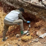 ASAT kazısında insan kemiği şüphesi