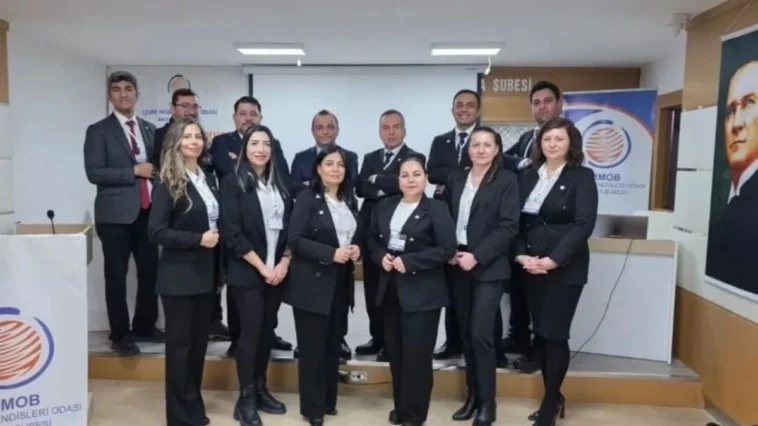 Çevre Mühendisleri Odası Antalya Şubesi Başkanı Şahin oldu