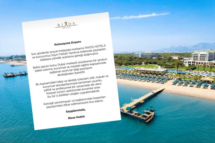 EPSTEIN DOSYALARINDA ANTALYA DETAYI: RIXOS OTEL’DEN İDDİALARA YANIT!