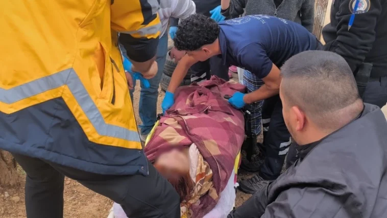 İşe giderken fosseptiğe düştü