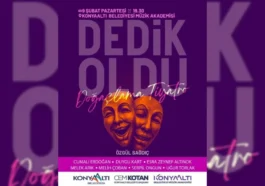 Konyaaltı'nda doğaçlama tiyatro oyunu sahnelenecek