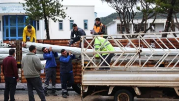Kumluca ve Finike'de hasar tespiti yapıldı