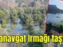 Manavgat Irmağı taştı!