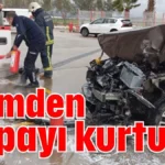 Ölümden kıl payı kurtuldu