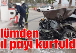 Ölümden kıl payı kurtuldu