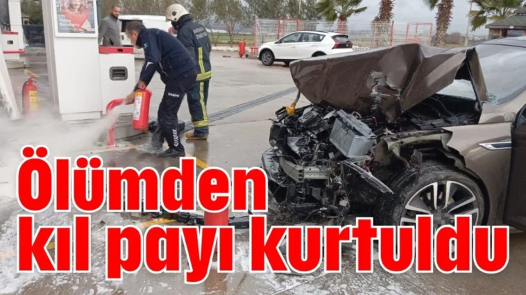 Ölümden kıl payı kurtuldu