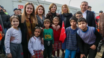 Özdemir deprem bölgesinde