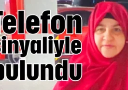 Telefon sinyaliyle bulundu