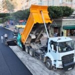 100. Yıl Bulvarında 5. etap asfalt çalışması tamamlandı