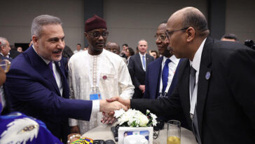 Dışişleri Bakanı Hakan Fidan Antalya Diplomasi Forumunda Afrika etkinliği resepsiyonuna katıldı