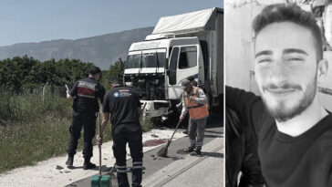 Motosiklet sürücüsü Yusuf Akkurt kazada hayatını kaybetti