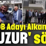 AESOB Adayı Alkan'dan Antalya esnafına huzur sözü