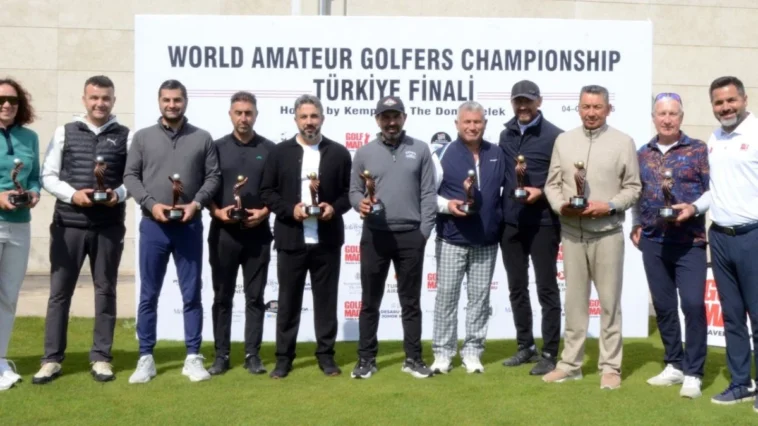 Amatör golfçüler Belek'te yarıştı