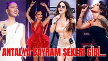 Antalya bayram şekeri gibi...