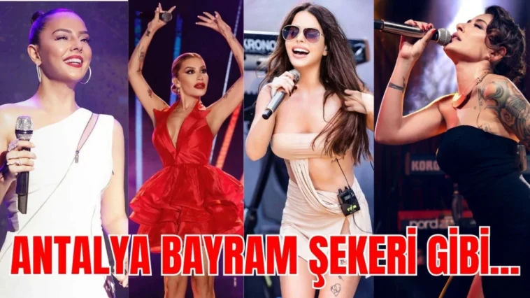 Antalya bayram şekeri gibi...