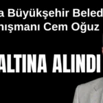 Antalya Büyükşehir Belediyesi Başdanışmanı Cem Oğuz gözaltına alındı