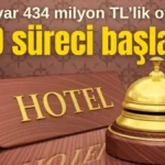 Antalya’da 1 milyar 434 milyon TL yatırımla yapılacak otelin ÇED süreci başladı
