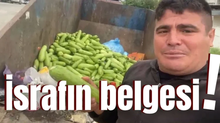 Antalya'da israfın belgesi!