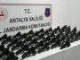 Antalya'da jandarma operasyonu 5 silah kaçakçısı tutuklandı