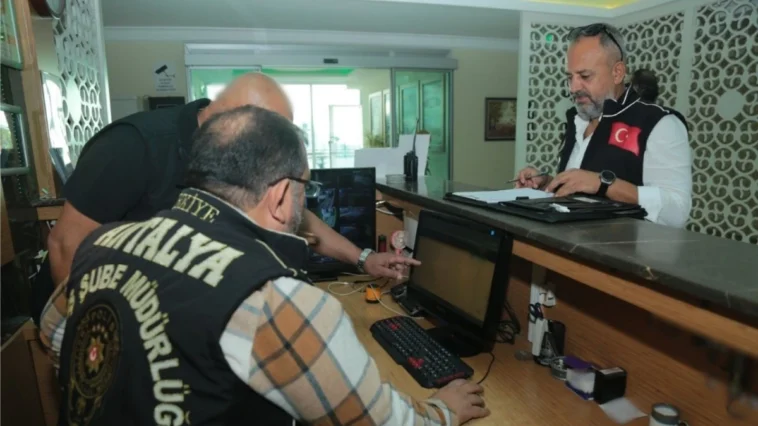 Antalya’da konaklama ve araç kiralama denetimi