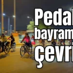 Antalya'da pedallar bayram için çevrildi