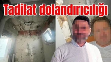 Antalya'da tadilat dolandırıcılığı