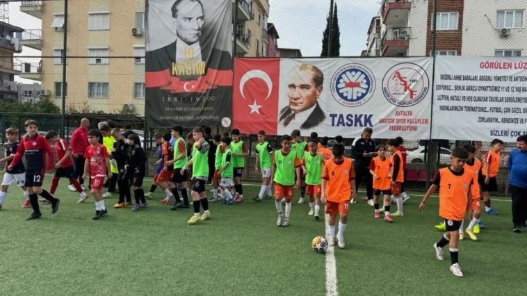 Antalya'da U12 futbol seçmeleri tamamlandı