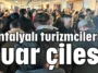 Antalyalı turizmcilerin fuar çilesi