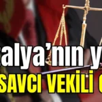 Antalya’nın yeni başsavcı vekili gitti