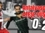 Antalyaspor ateşe düştü 0-2