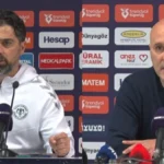 Antalyaspor- Konyaspor maçının ardından teknik direktörler konuştu