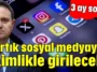Artık sosyal medyaya kimlikle girilecek