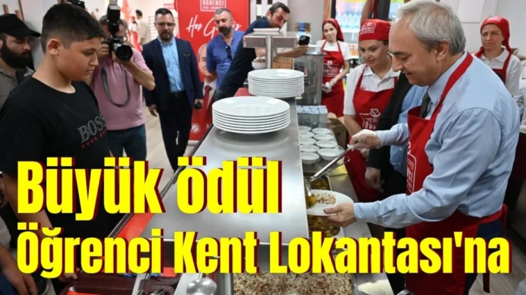 Büyük ödül Öğrenci Kent Lokantası'na