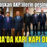 CHP'li Başkan AKP'lilerin peşine takıldı Ankara'da kapı kapı dolaştı